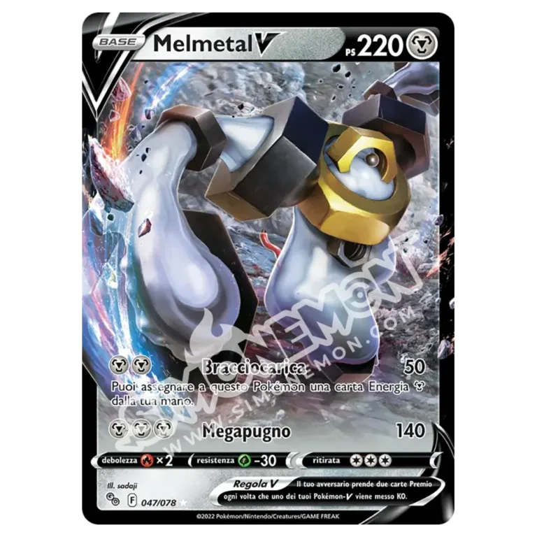Melmetal V 047/78 Pokémon GO (IT)