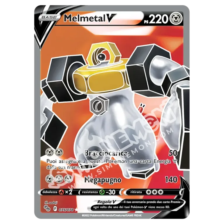 Melmetal V 075/78 Pokémon GO (IT)