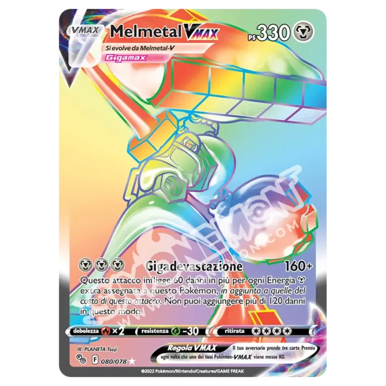Melmetal VMAX 080/78 Pokémon GO (IT)