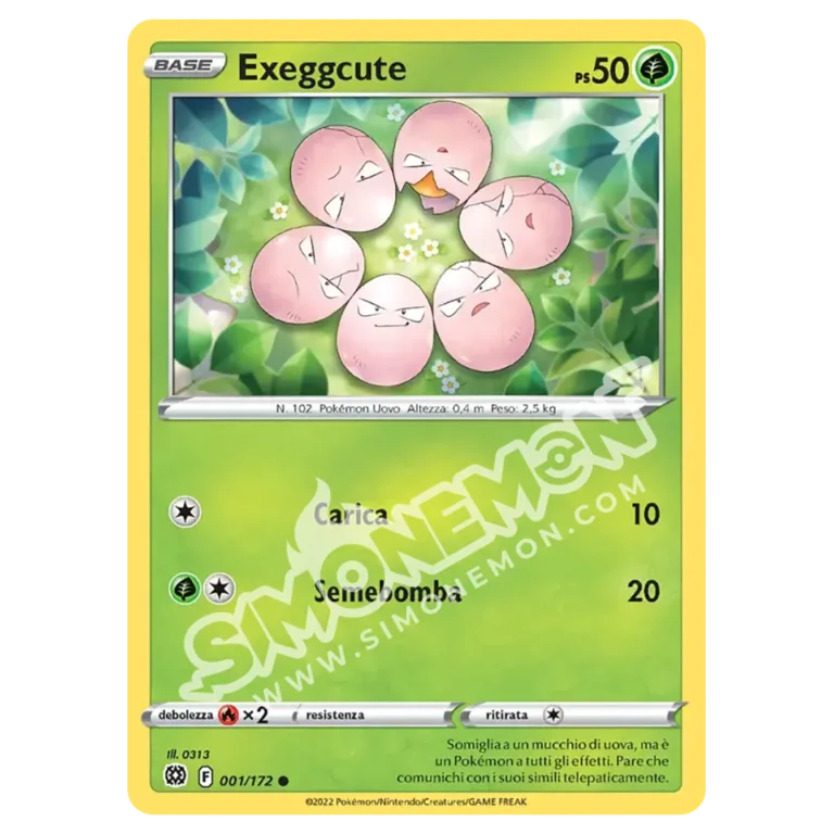 Exeggcute 001/172 Astri Lucenti (IT)