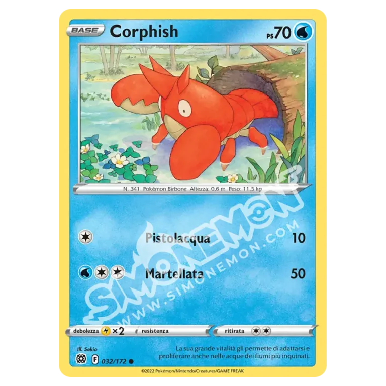 Corphish 032/172 Astri Lucenti (IT)