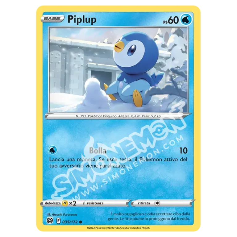 Piplup 035/172 Astri Lucenti (IT)