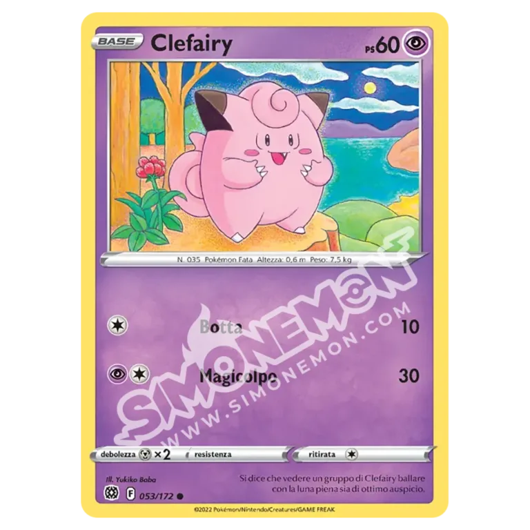 Clefairy 053/172 Astri Lucenti (IT)
