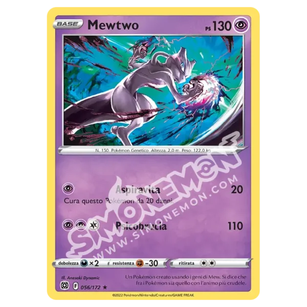 Mewtwo 056/172 Astri Lucenti (IT)