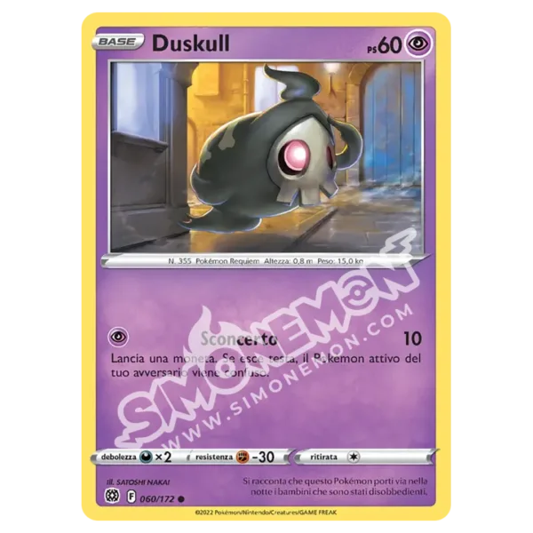 Duskull 060/172 Astri Lucenti (IT)