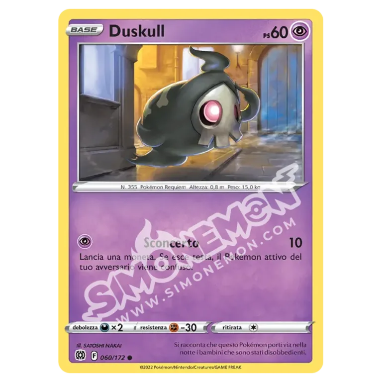 Duskull 060/172 Astri Lucenti (IT)