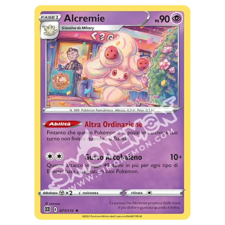 Alcremie 071/172 Astri Lucenti (IT)