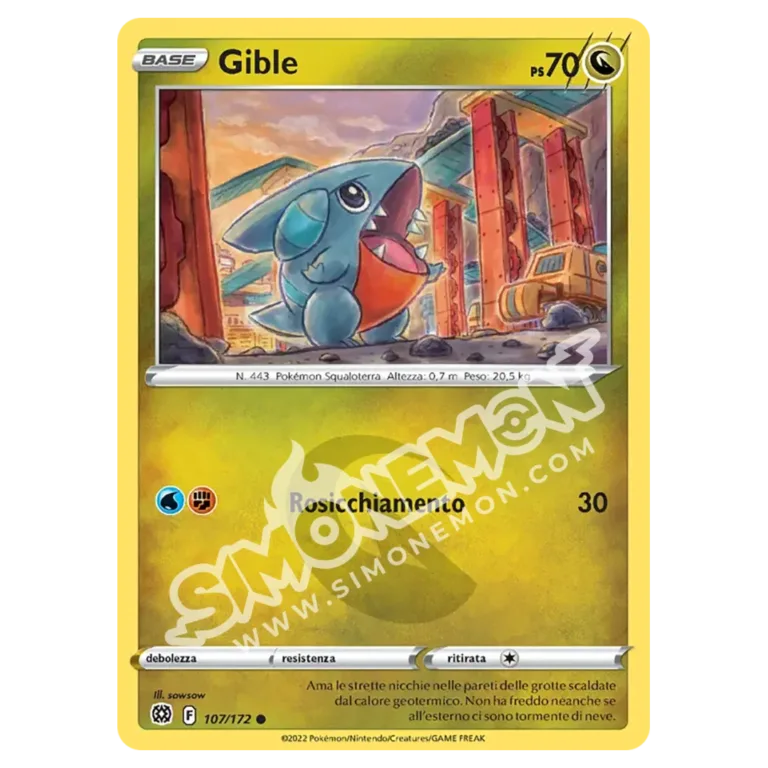 Gible 107/172 Astri Lucenti (IT)