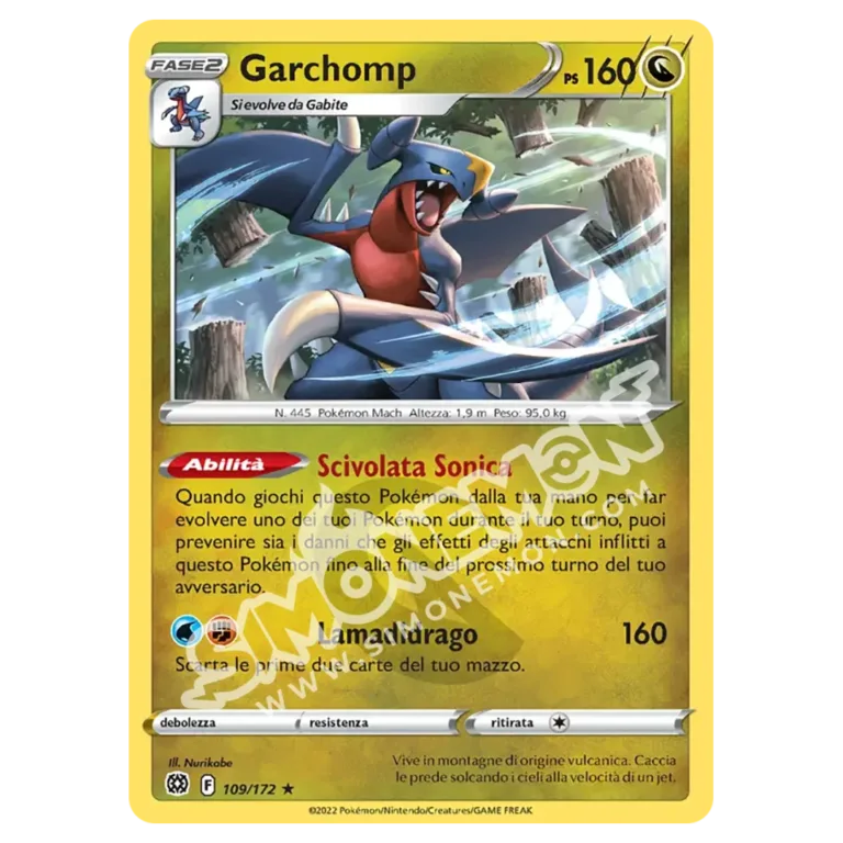 Garchomp 109/172 Astri Lucenti (IT)