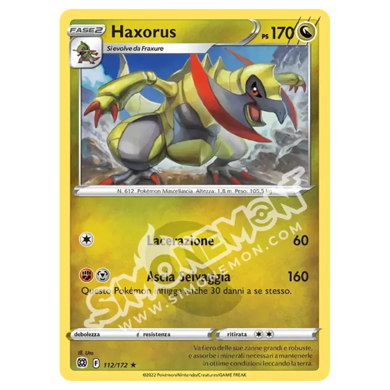 Haxorus 112/172 Astri Lucenti (IT)