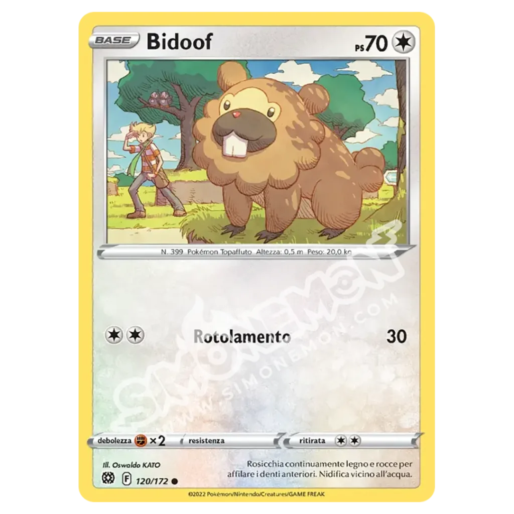 Bidoof 120/172 Astri Lucenti (IT)