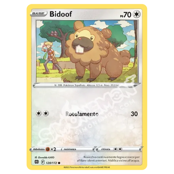 Bidoof 120/172 Astri Lucenti (IT)