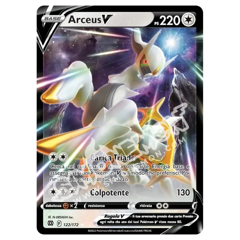 Arceus V 122/172 Astri Lucenti (IT)