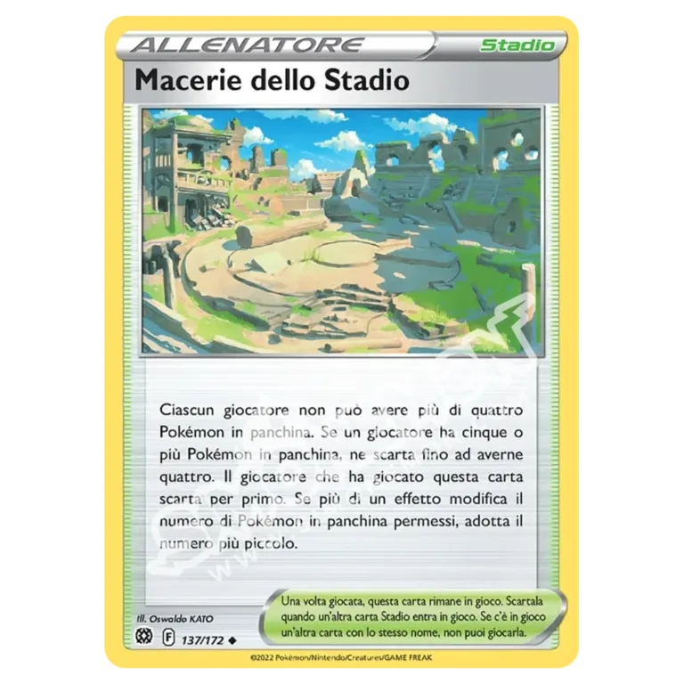 Macerie dello Stadio 137/172 Astri Lucenti (IT)