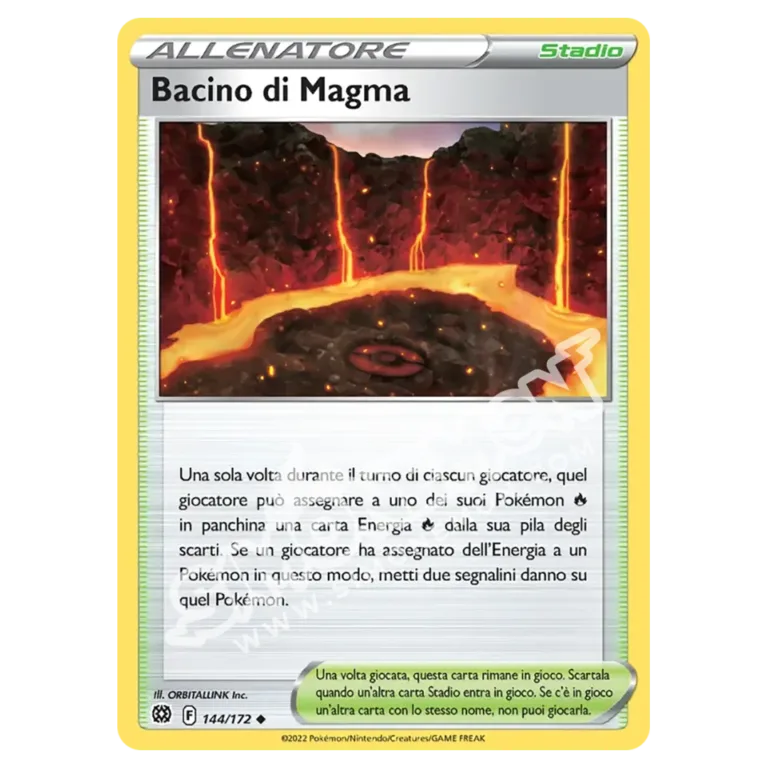 Bacino di Magma 144/172 Astri Lucenti (IT)