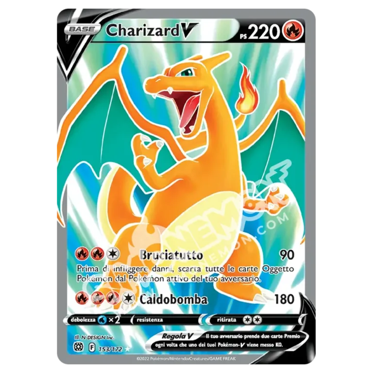 Charizard V 153/172 Astri Lucenti (IT)
