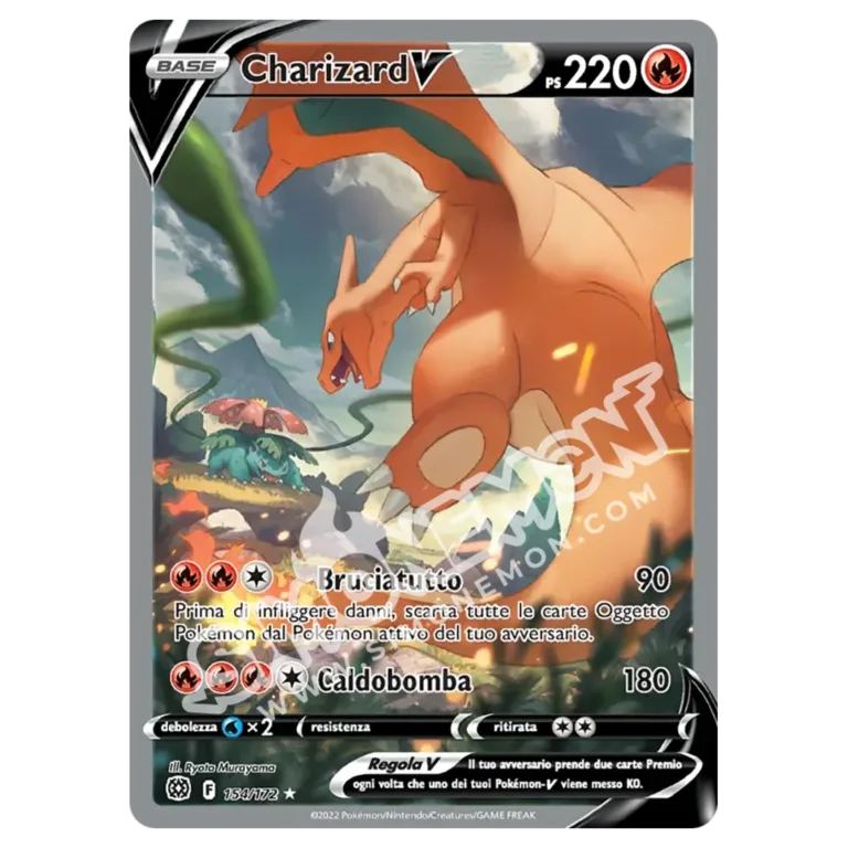 Charizard V 154/172 Astri Lucenti (IT)