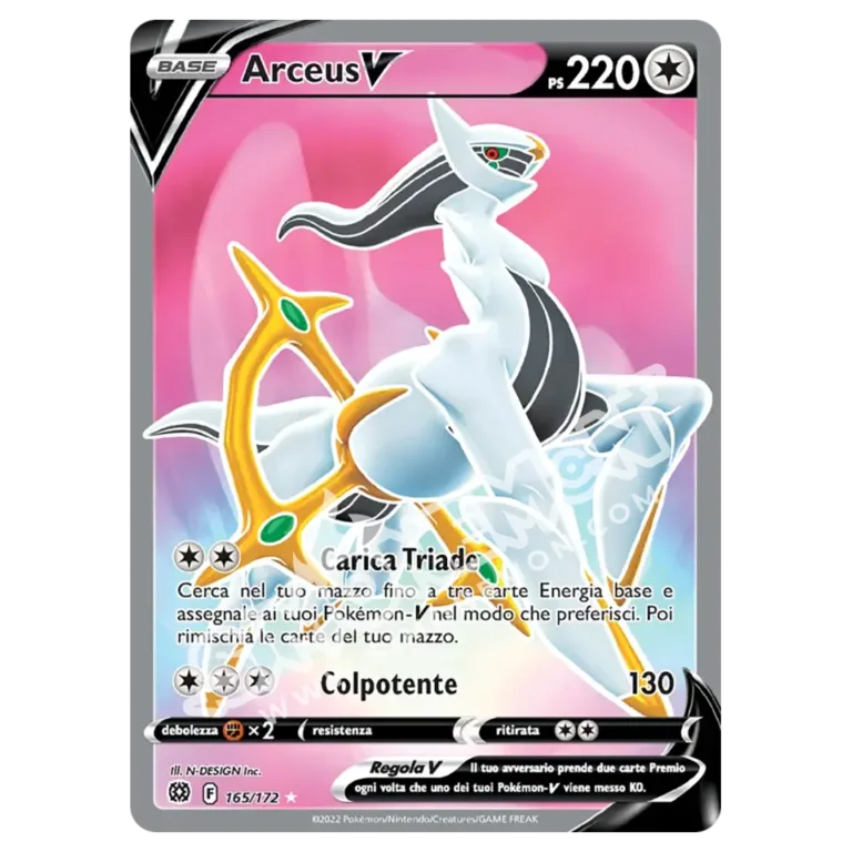 Arceus V 165/172 Astri Lucenti (IT)
