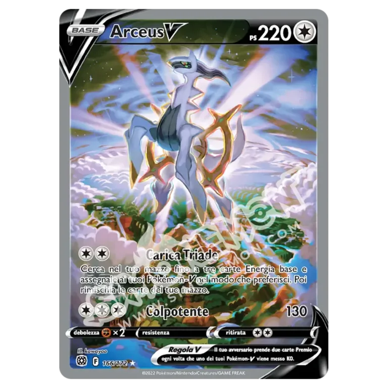 Arceus V 166/172 Astri Lucenti (IT)