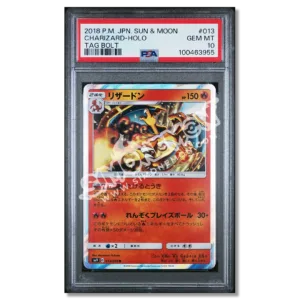 Charizard 13 Tag Bolt PSA 10 (JP)