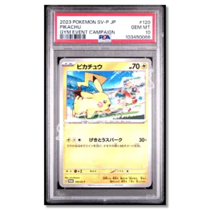 Pikachu 120 Gym Event Campaign PSA 10 (JP)