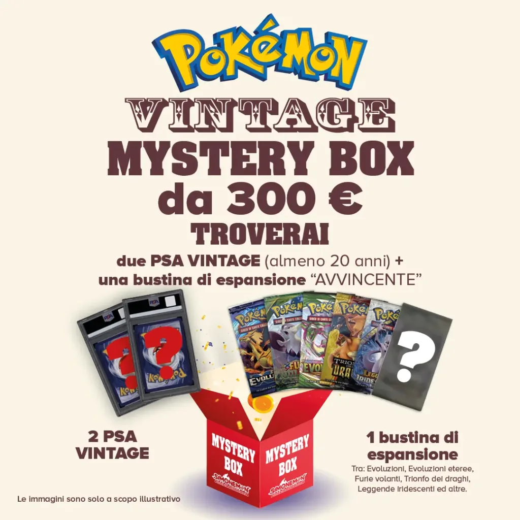 Vintage Pokémon Mystery Box - 2 PSA + Rare Pack