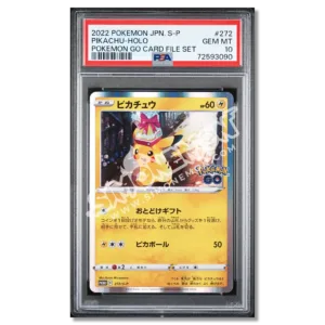 Pikachu 272/S-P Pokémon GO PSA 10 (JP)