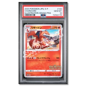 Charizard 143 Illustration Grand Prix PSA 10 (JP)