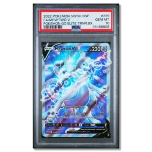 Mewtwo V 229/90 Pokemon GO Elite Trainer Box PSA 10 (EN)