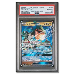 Rayquaza GX 068/096 Sky-Splitting Charisma PSA 10 (JP)