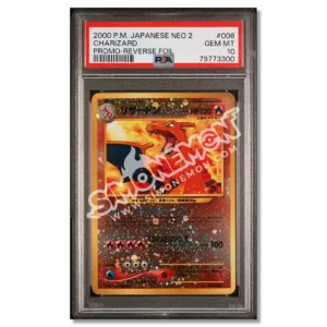 Charizard 6 Neo 2 PSA 10 (JP)