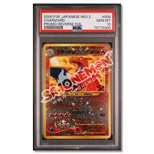 Charizard 6 Neo 2 PSA 10 (JP)