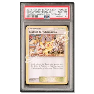 Champions Festival SM231 Promo World 19 PSA 8 (DE)