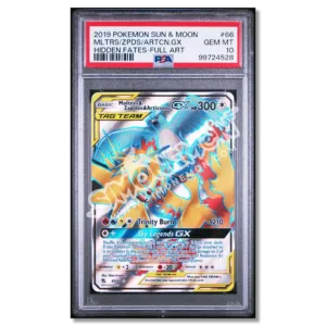 Moltres & Zapdos & Articuno GX 66/68 Destino Sfuggente PSA 10 (EN)