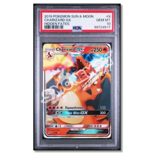 Charizard GX 9 Destino Sfuggente PSA 10 (EN)