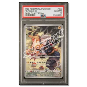 Pikachu 073/071 Dark Phantasma PSA 10 (JP)