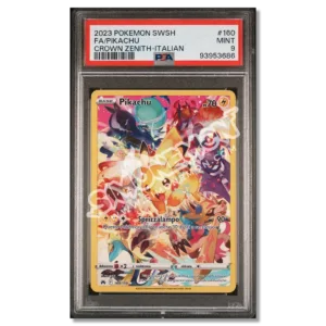 Pikachu 160/159 Zenit Regale PSA 9 (IT)