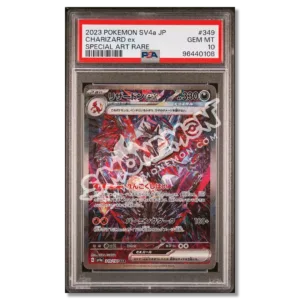 Charizard ex 349/190 Shiny Treasure ex PSA 10 (JP)