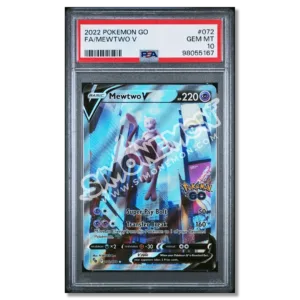 Mewtwo V 072/078 Pokémon GO PSA 10 (EN)