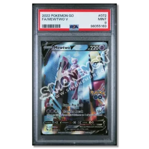 Mewtwo V 072/078 Pokémon GO PSA 9 (EN)