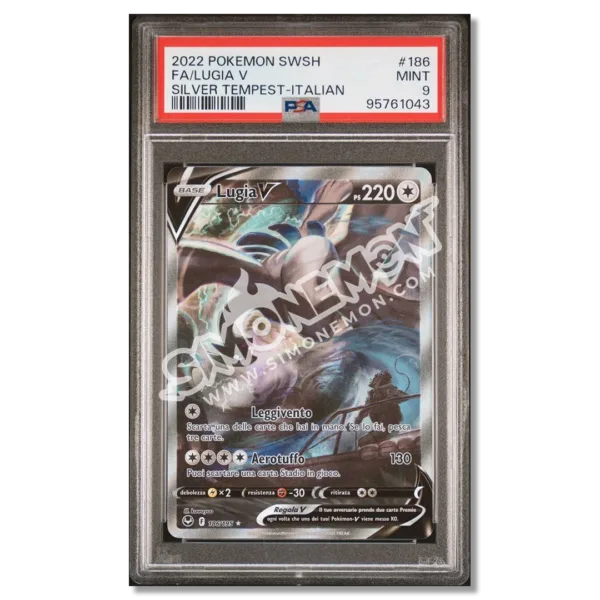 Lugia V 186/195 Tempesta Argentata PSA 9 (IT)