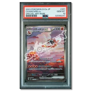 Charizard ex 201/165 Clay Burst PSA 10 (JP)