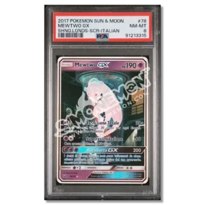 Mewtwo GX 78/73 Leggende Splendenti PSA 8 (IT)