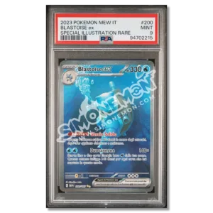 Blastoise EX 200/165 151 PSA 9 (IT)