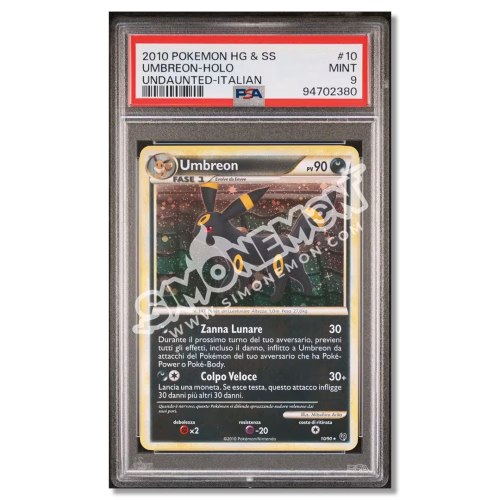 Umbreon 10/90 Senza Paura PSA 9 (IT)