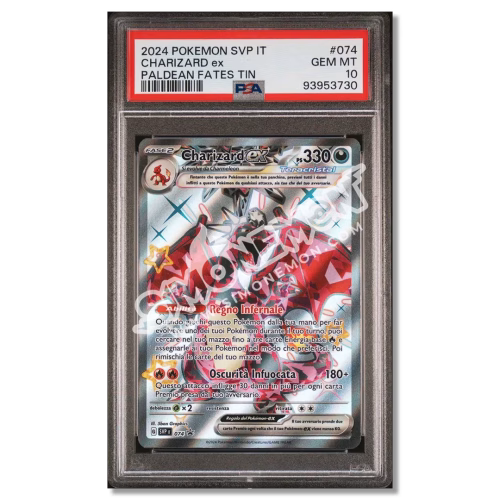 Charizard EX SVP 074 Destino di Paldea PSA 10 (IT)