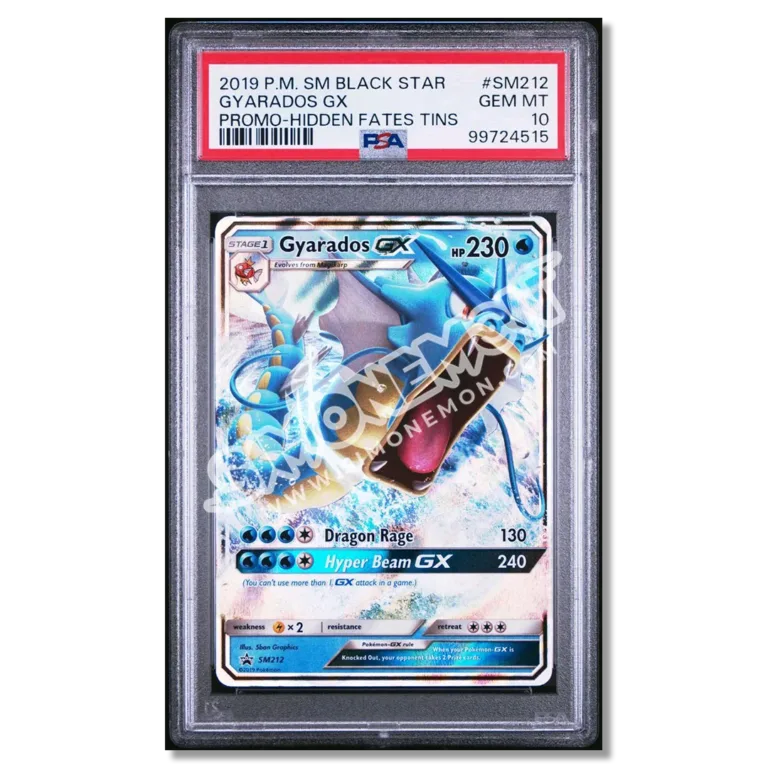 Gyarados GX SM212 Destino Sfuggente PSA 10 (EN)