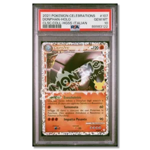 Donphan 107/123 Gran Festa PSA 10 (IT)