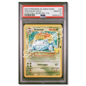 Venusaur Holo 15/102 Gran Festa PSA 10 (IT)