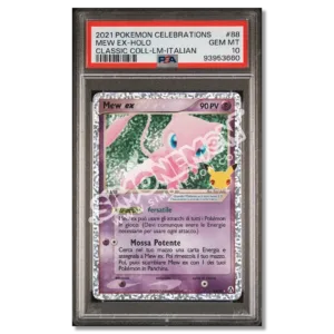 Mew EX 88/92 Gran Festa PSA 10 (IT)